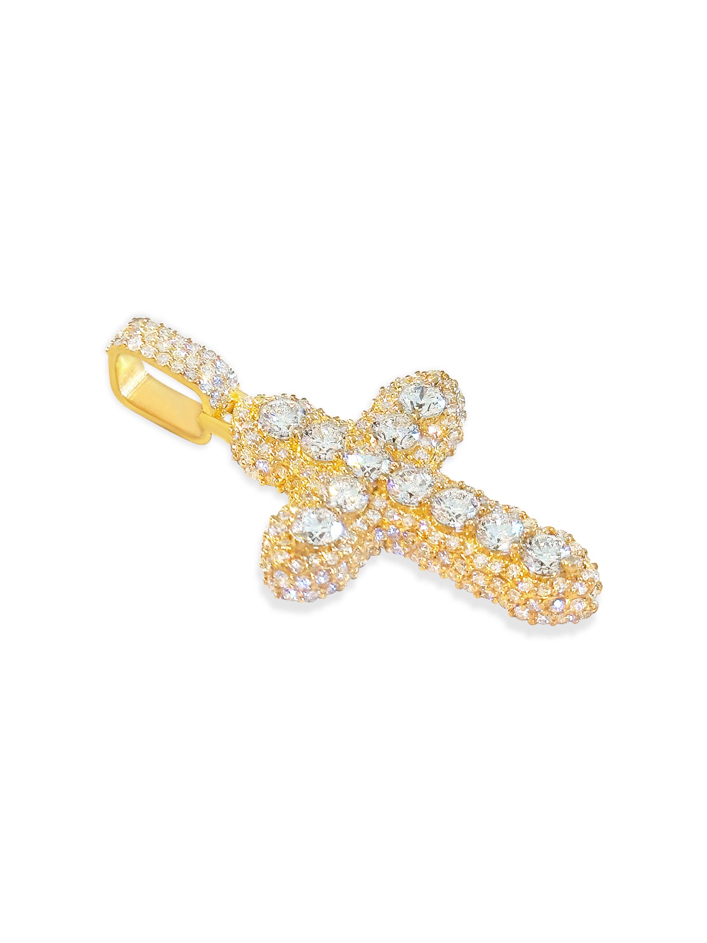 25 POINTER DIAMOND CROSS