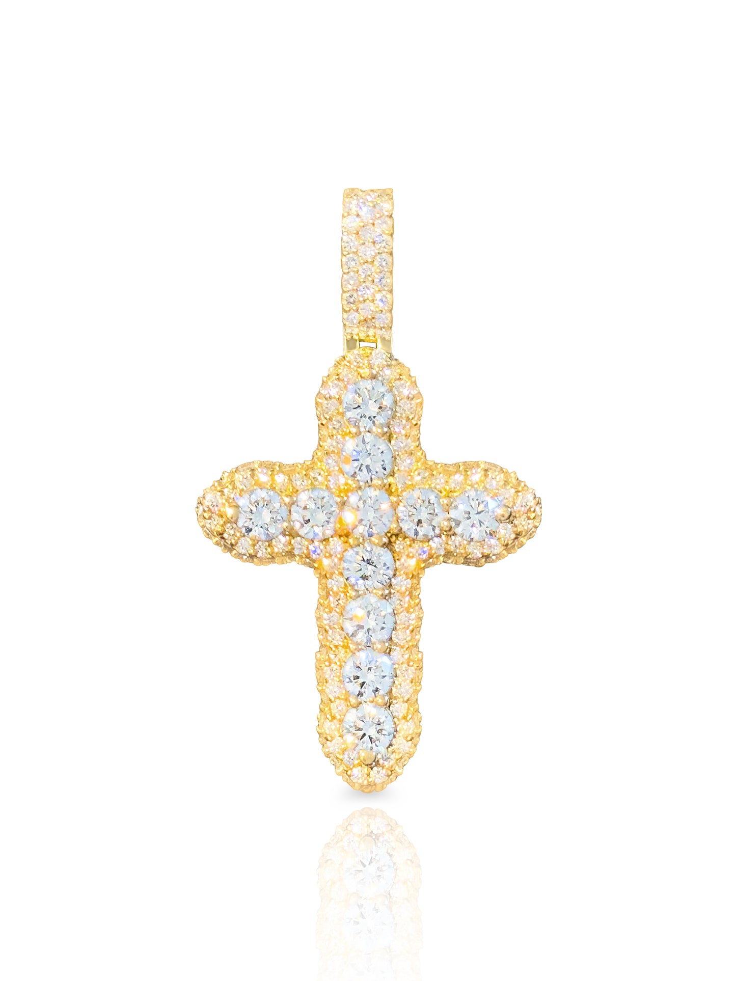 25 POINTER DIAMOND CROSS