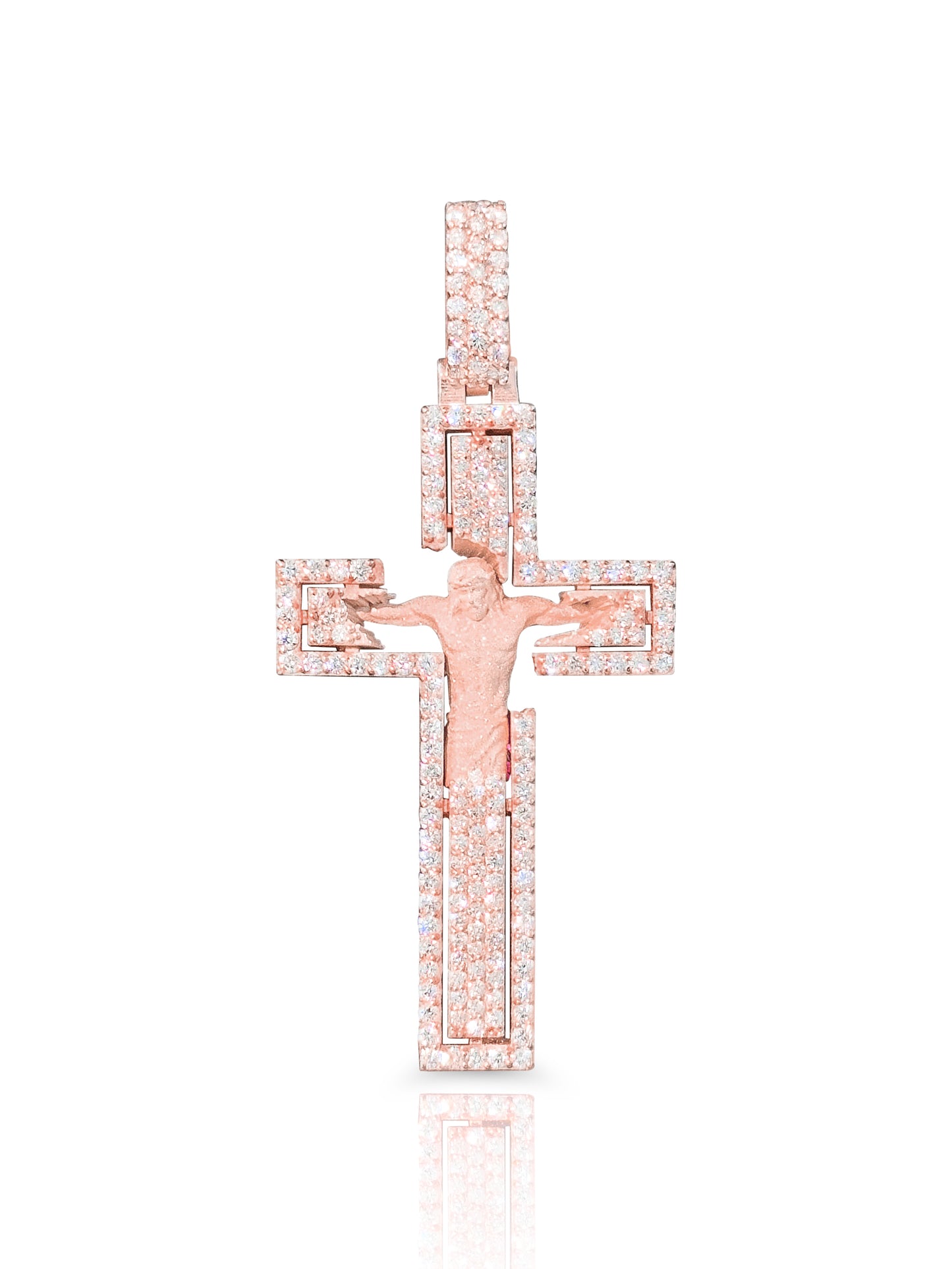 CRUCIFIX BROKEN DIAMOND CROSS