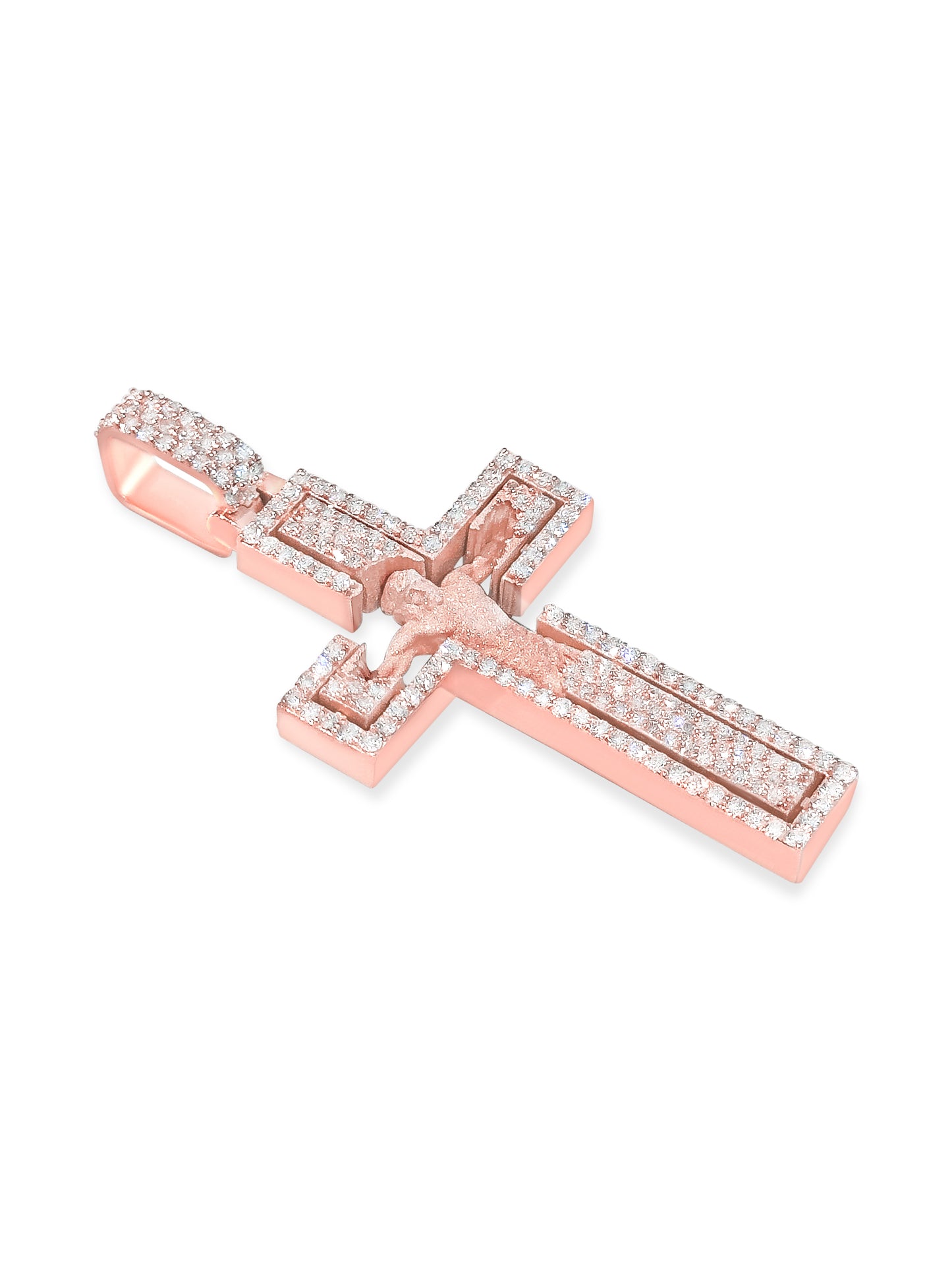 CRUCIFIX BROKEN DIAMOND CROSS