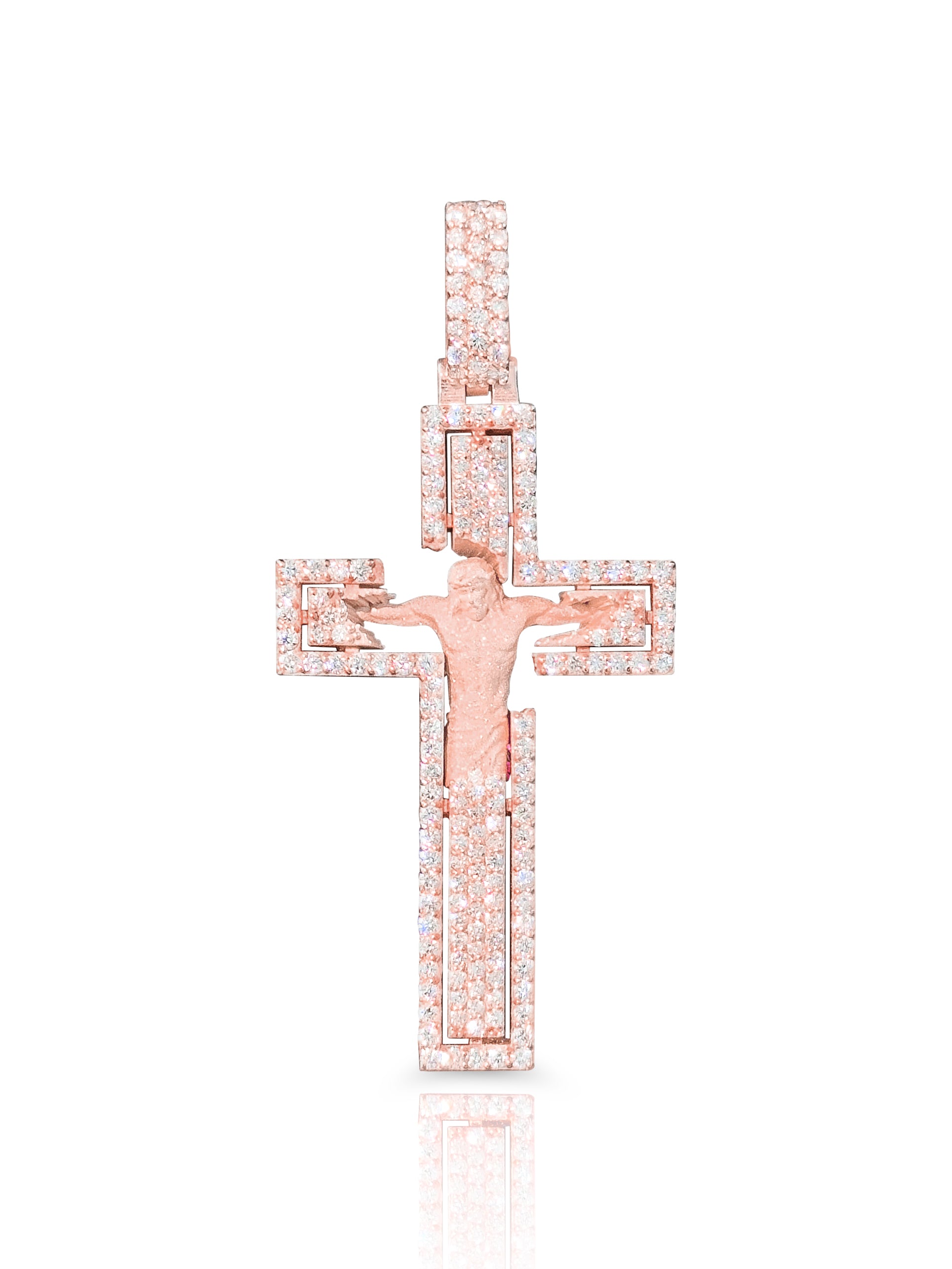 CRUCIFIX BROKEN DIAMOND CROSS – JR & Co Diamonds