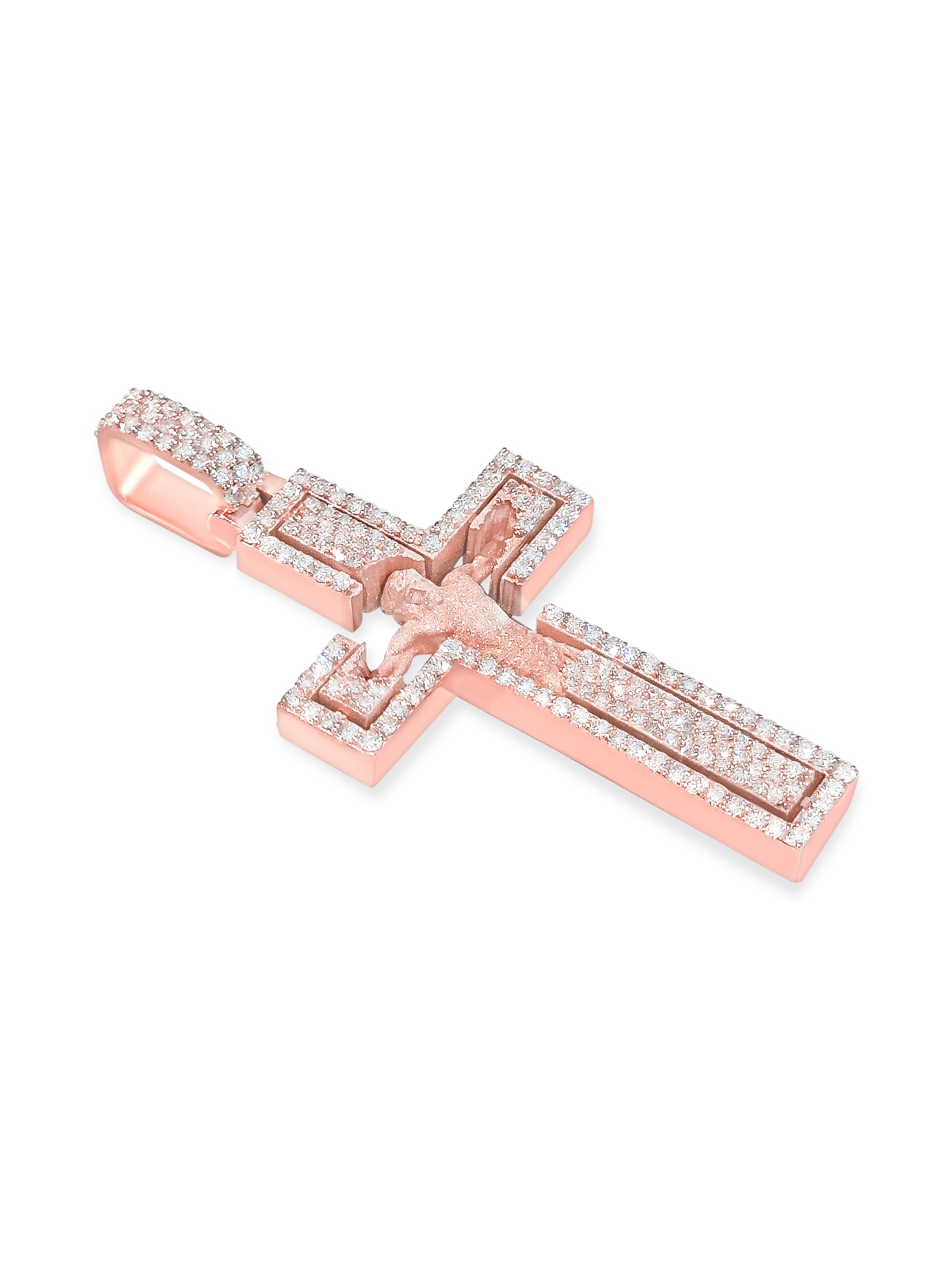CRUCIFIX BROKEN DIAMOND CROSS – JR & Co Diamonds